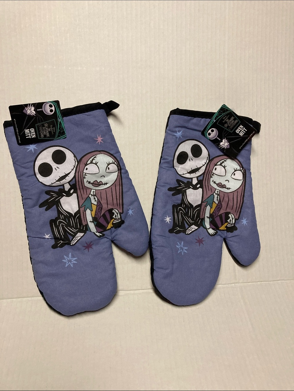 Disney The Nightmare Before Christmas Oven Mitt - Purple, Black